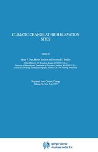 Produktbild: Climatic Change at High Elevation Sites