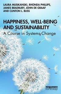 Produktbild: Happiness, Well-being and Sustainability