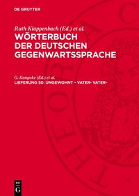 Produktbild: Ungewohnt &ndash; Vater- vater-