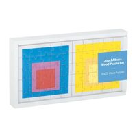 Produktbild: MoMA Josef Albers Wood Puzzle Set