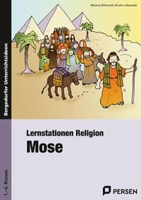 Produktbild: Lernstationen Religion: Mose