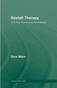 Produktbild: Mann, D: Gestalt Therapy