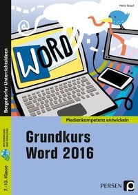 Produktbild: Grundkurs Word 2016