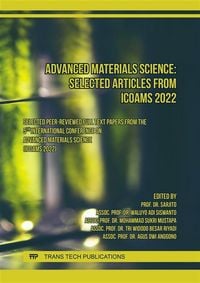 Produktbild: Advanced Materials Science: Selected Articles from ICoAMS 2022
