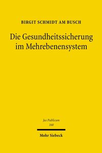 Produktbild: Die Gesundheitssicherung im Mehrebenensystem