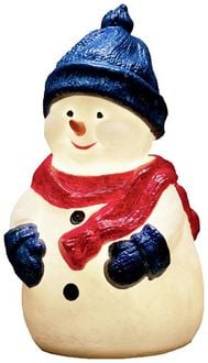 Produktbild: Konstsmide 4249-000 Acryl-Figur Schneemann Warmwei&szlig; LED Wei&szlig;