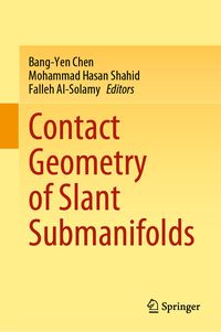 Produktbild: Contact Geometry of Slant Submanifolds