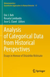 Produktbild: Analysis of Categorical Data from Historical Perspectives