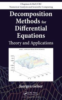 Produktbild: Geiser, J: Decomposition Methods for Differential Equations