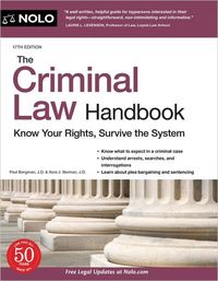 Produktbild: Bergman, P: Criminal Law Handbook