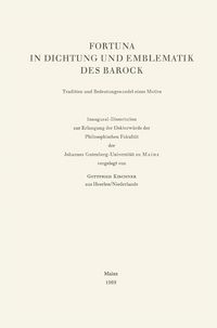 Produktbild: Fortuna in Dichtung und Emblematik des Barock