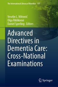 Produktbild: Advanced Directives in Dementia Care: Cross-National Examinations