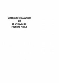 Produktbild: Ideologie humanitaire
