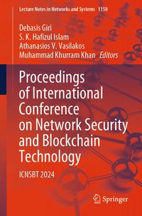 Produktbild: Proceedings of International Conference on Network Security and Blockchain Technology