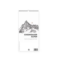 Produktbild: Kleiner Geburtstagskalender "Chiemgauer Alpen", ohne Jahreszahl