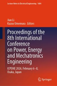 Produktbild: Proceedings of the 8th International Conference on Power, Energy and Mechatronics Engineering