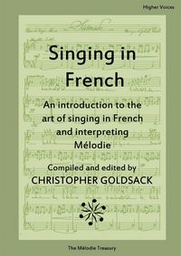 Produktbild: Singing in French - higher voices