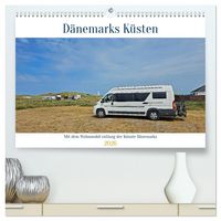Produktbild: Mit dem Wohnmobil entlang der K&uuml;ste D&auml;nemarks (hochwertiger Premium Wandkalender 2026 DIN A2 quer), Kunstdruck in Hochglanz