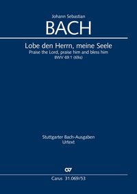 Produktbild: Lobe den Herrn, meine Seele (Klavierauszug)