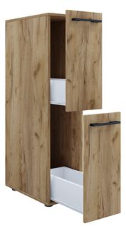 Produktbild: Holz Badm&ouml;bel Nischenschrank Schublade Sadilo L