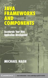 Produktbild: Java Frameworks and Components