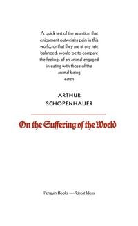 Produktbild: On the Suffering of the World