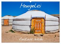 Produktbild: Mongolei Endlose Weite (Wandkalender 2026 DIN A2 quer), CALVENDO Monatskalender