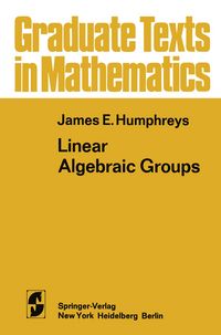 Produktbild: Linear Algebraic Groups