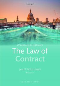 Produktbild: O'Sullivan, J: O'Sullivan & Hilliard's The Law of Contract
