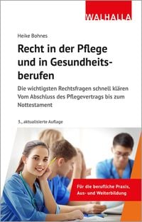 Produktbild: Recht in der Pflege und in Gesundheitsberufen