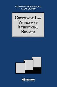 Produktbild: Comparative Law Yearbook of International Business