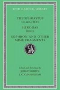 Produktbild: Characters. Herodas: Mimes. Sophron and Other Mime Fragments