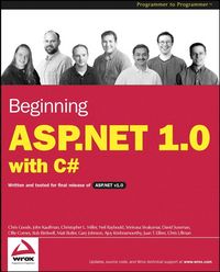 Produktbild: Beginning ASP.NET 1.0 with C#