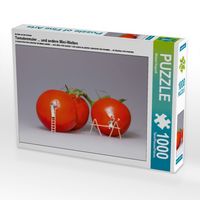 Produktbild: CALVENDO Puzzle Ein Motiv aus dem Kalender Tomatenmaler ... und andere Mini-Welten | 1000 Teile Lege-Gr&ouml;&szlig;e 64x48cm Foto-Puzzle f&uuml;r gl&uuml;ckliche Stunden