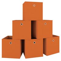 Produktbild: 6er Set Faltbox Klappbox Aufbewahrungsbox Boxas
