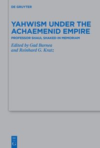 Produktbild: Yahwism under the Achaemenid Empire
