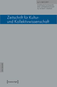 Produktbild: Zeitschrift f&uuml;r Kultur- und Kollektivwissenschaft