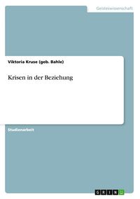 Produktbild: Krisen in der Beziehung