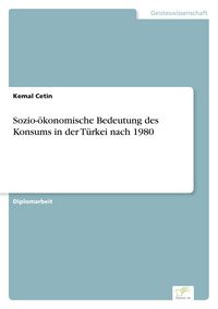 Produktbild: Sozio-&ouml;konomische Bedeutung des Konsums in der T&uuml;rkei nach 1980