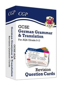 Produktbild: Cgp Books: GCSE AQA German: Grammar & Translation Revision Q