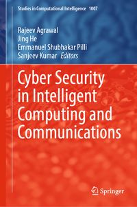 Produktbild: Cyber Security in Intelligent Computing and Communications