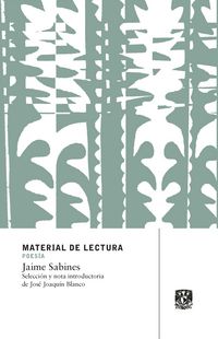 Produktbild: Material de lectura. Jaime Sabines