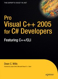 Produktbild: Pro Visual C++ 2005 for C# Developers