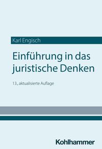 Produktbild: Einf&uuml;hrung in das juristische Denken
