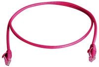Produktbild: Teleg&auml;rtner 100008898 RJ45 Patchkabel CAT 6 7.5 m Rot Flammwidrig, mit Knickschutzt&uuml;lle 1 St.