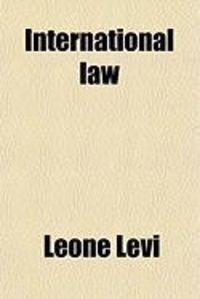 Produktbild: International Law; With Materials for a Code of International Law