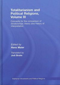 Produktbild: Maier, H: Totalitarianism and Political Religions Volume III