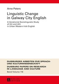 Produktbild: Linguistic Change in Galway City English