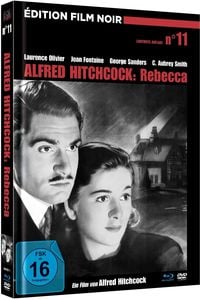 Produktbild: Alfred Hitchcocks Rebecca - Extended Limited Mediabook-Edition (Film Noir Edition Nr. 11) (+ DVD)