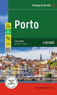 Produktbild: Freytag & berndt Innenstadtplan Porto 1:10.000